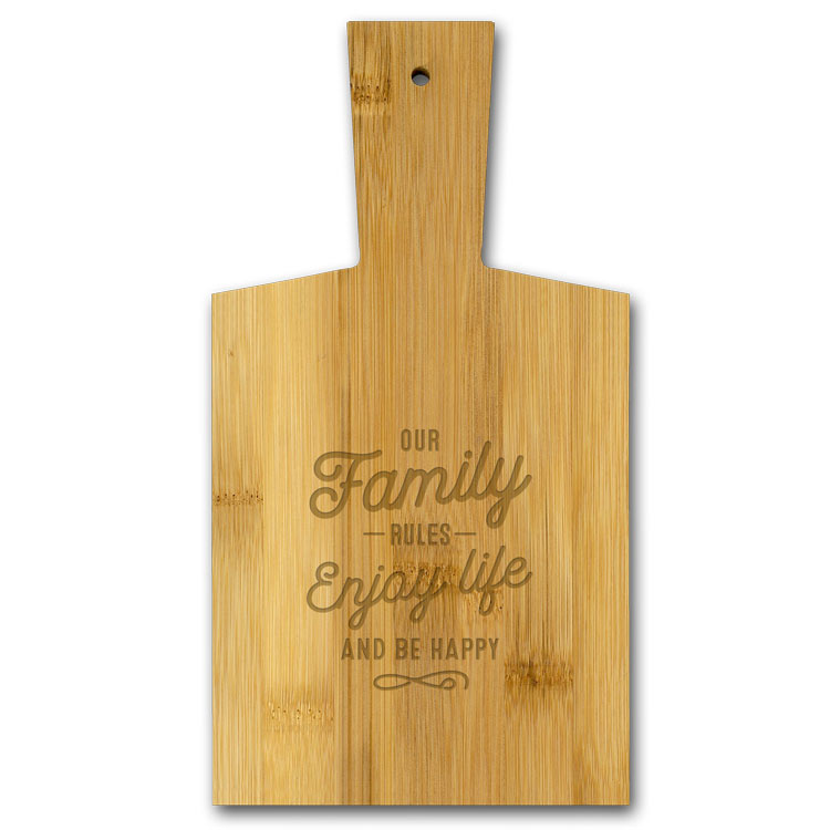 borrelplank family, our family rules enjoy life and be happy.