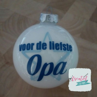 kerstbal liefste opa