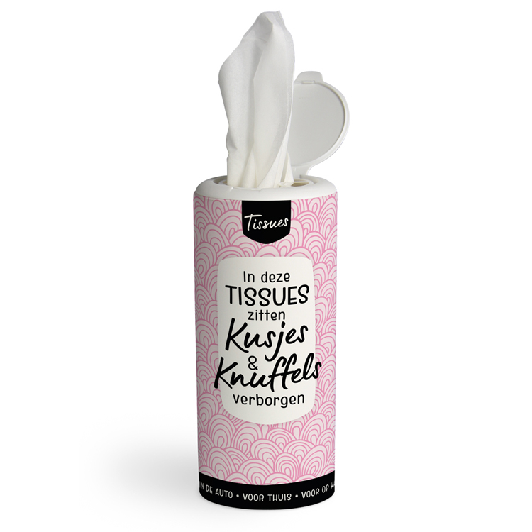tissue dispenser kusjes & knuffels