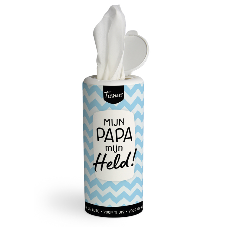 tissue dispenser papa, cadeau vaderdag, cadeau papa