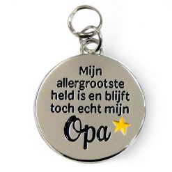 charm for you bedel, mijn held opa, bedel opa