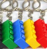 lego sleutelhanger, sleutelhanger bouwblokje