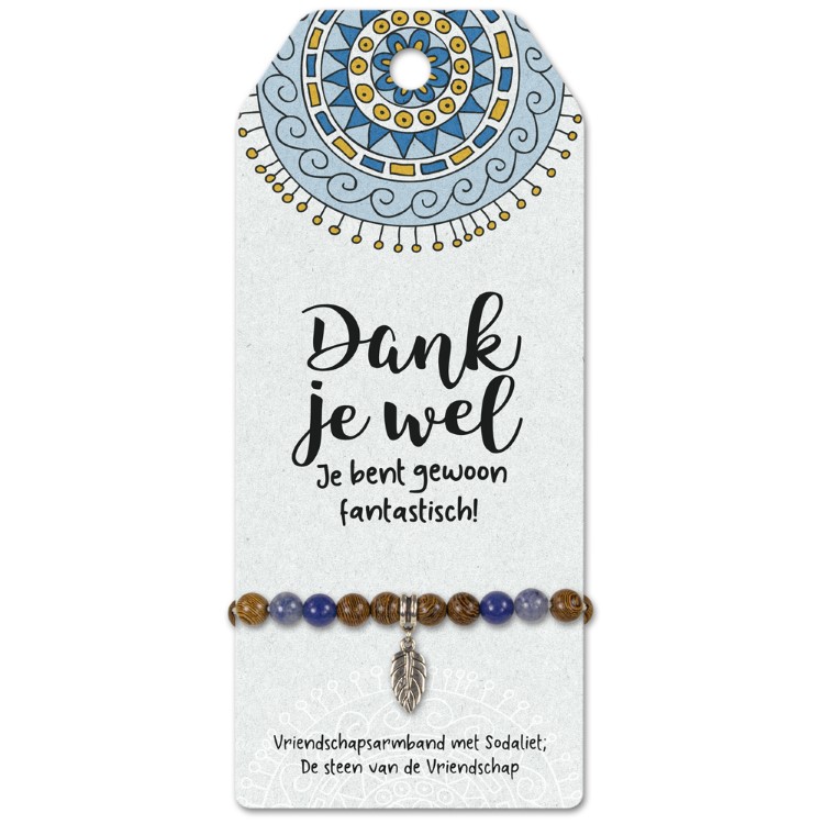 vriendschapsarmband bedankt, armband dank je wel, afscheid,