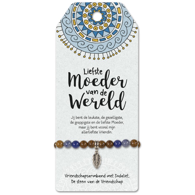 vriendschapsarmband moeder, cadeau Moederdag, armband mama