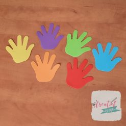 foam handjes, foam handen, knutsel handen, afscheidstraktatie