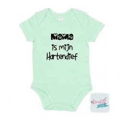 romper hartendief, mama is mijn hartendief, papa is mijn hartendief, romper valentijnsdag, romper cadeautje
