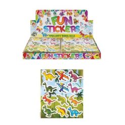 funstickers dinosaurus, dino stickers, dino traktatie, dinosaurus uitdeelkadootjes