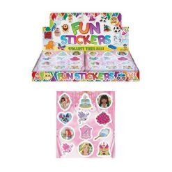 fun stickers prinses, prinsessen traktatie, meisjes traktatie