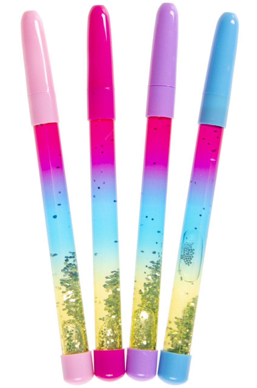 glitter pen, glitter balpen, glitter traktatie, meiden traktatie