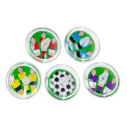 voetbal tolletjes, voetbal traktatie, voetbal uitdeelkadootjes