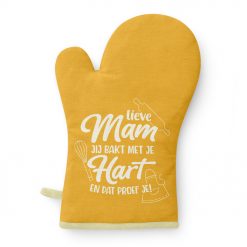 ovenhandschoen mam, kado mama, cadeau Moederdag