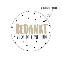 sluitsticker bedankt voor de fijne tijd, sluitsticker afscheid, sluitsticker schooljaar
