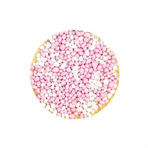 sluitsticker muisjes roze, meisje geboren, sluitsticker baby