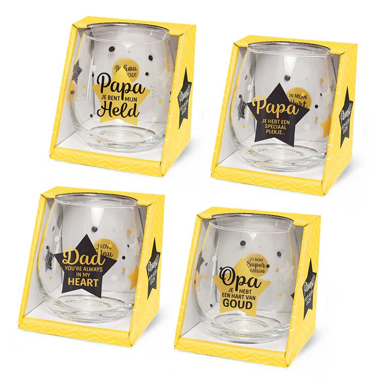 water- wijnglazen papa, waterglas papa, wijnglas papa, waterglas opa, wijnglas opa, cadeau vaderdag, cadeau papa