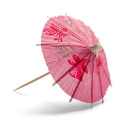 papieren parasolletje, parasol papier, coctail parasol