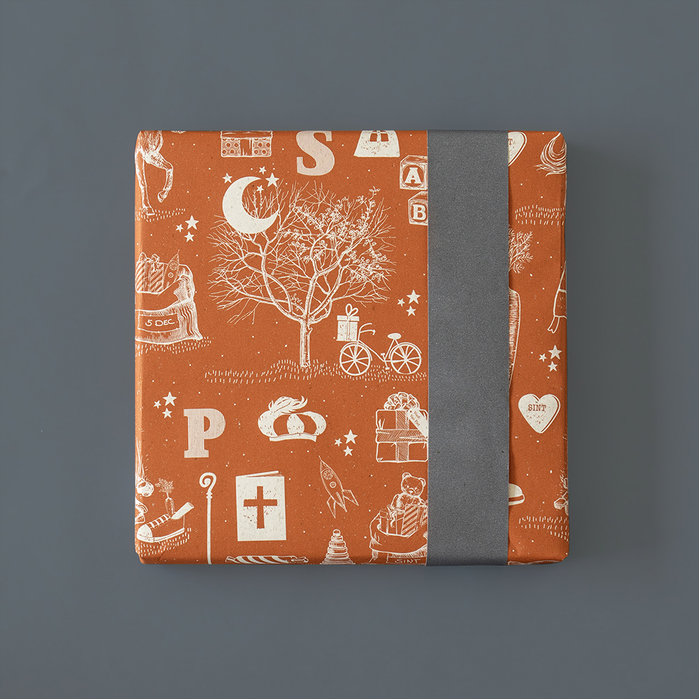 inpakpapier sint vintage, cadeau papier sinterklaas, cadeau voorbeeld sinterklaas