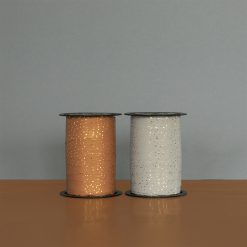 cadeaulint dots gold, krullint dots
