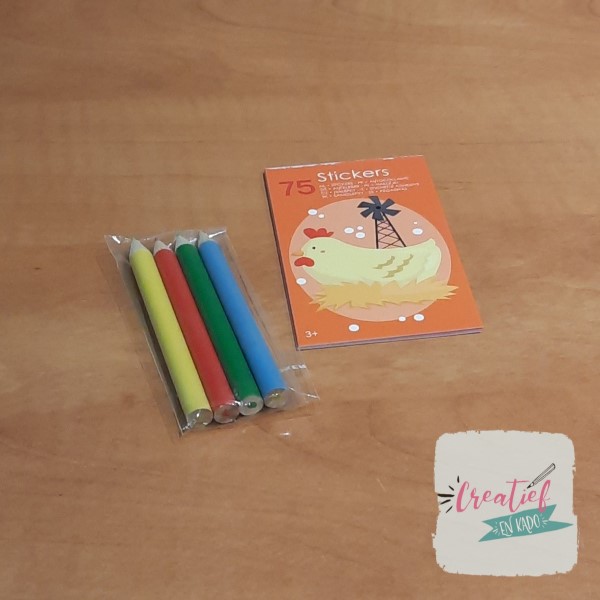boerderij stickerboekje traktatie, dieren traktatie, boerderij traktatie, traktatie kleuters, jongens traktatie, meisjes traktatie