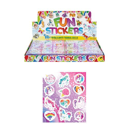 funstickers eenhoorn, unicorn stickers