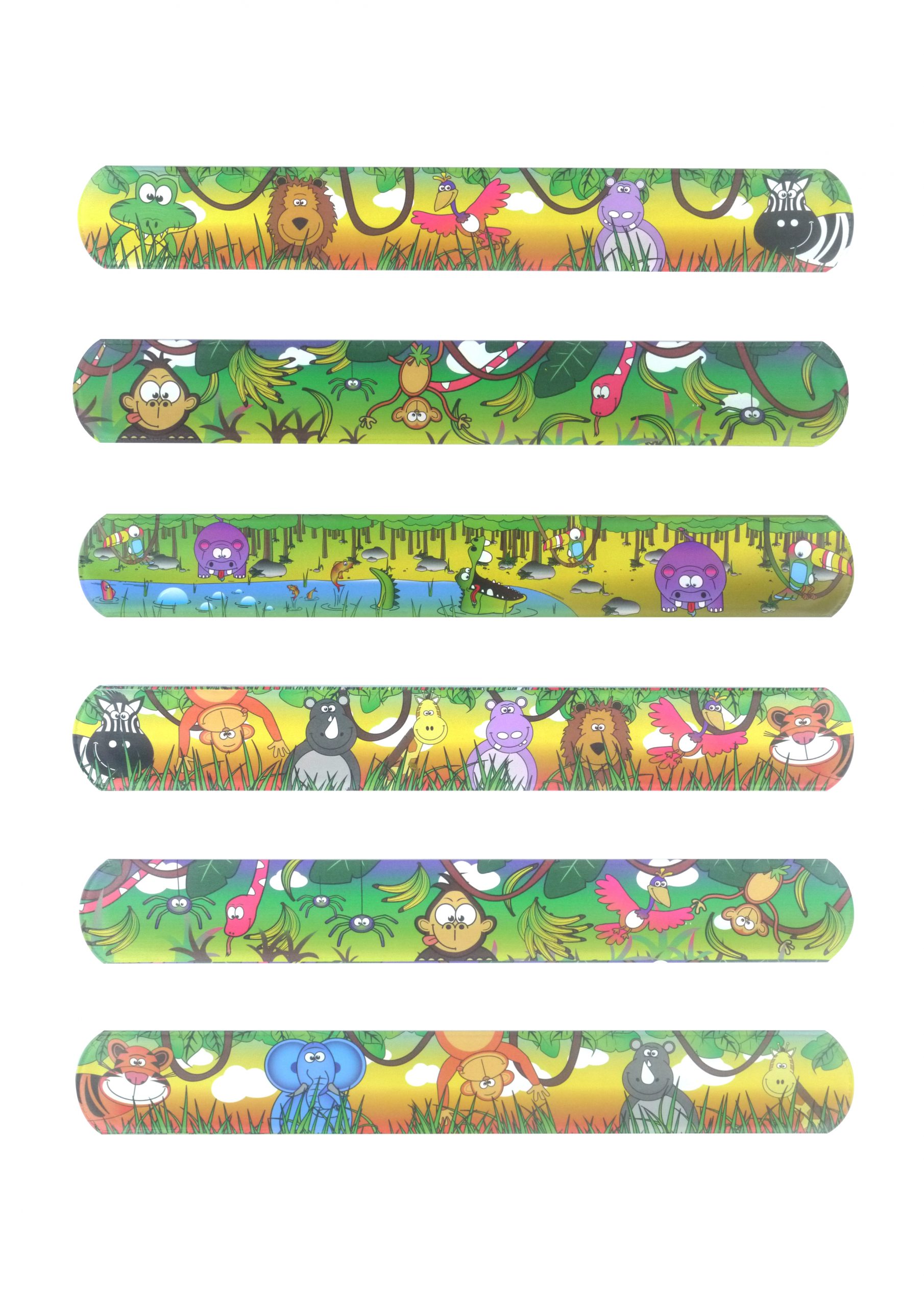 klaparmband jungle, jungle armband, jungle traktatie