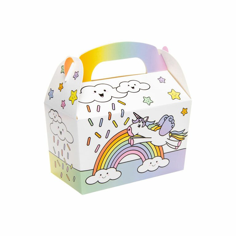 traktatiedoosje eenhoorn, eenhoorn traktatie, unicorn traktatie