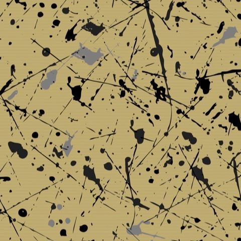 cadeau papier splash black, inpakpapier kraft, kadopapier neutraal