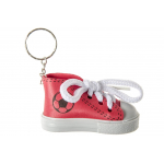sleutelhanger sneaker voetbal, sleutelhanger sportschoen rood, sleutelhanger sportschoen voetbal