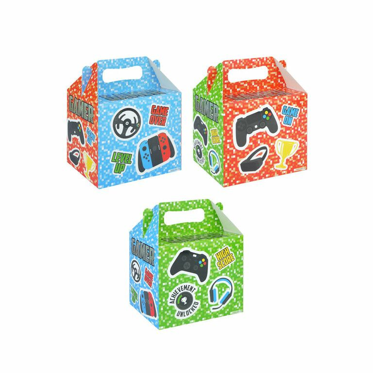 menubox gamer, traktatie box game
