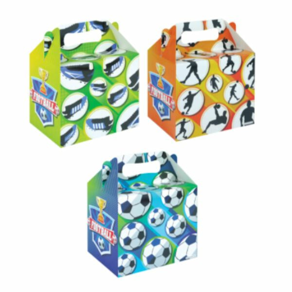 menubox voetbal, traktatie box voetbal, voetbal traktatie, sport traktatie,