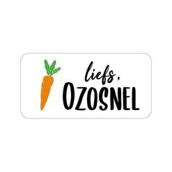 Sluitsticker liefs, Ozosnel, kadosticker Sinterklaas
