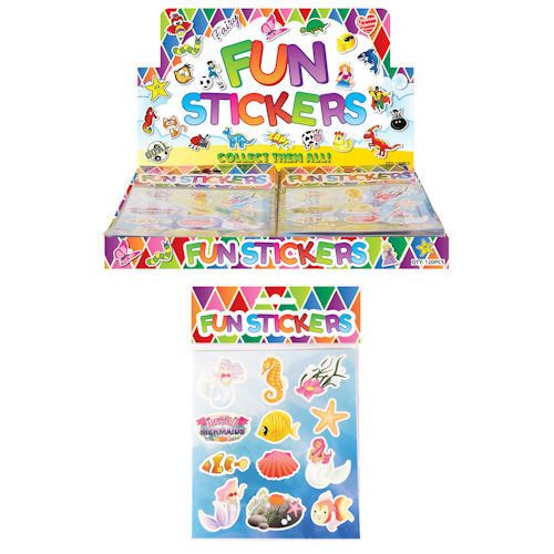 funstickers zeemeermin, zeemeermin traktatie