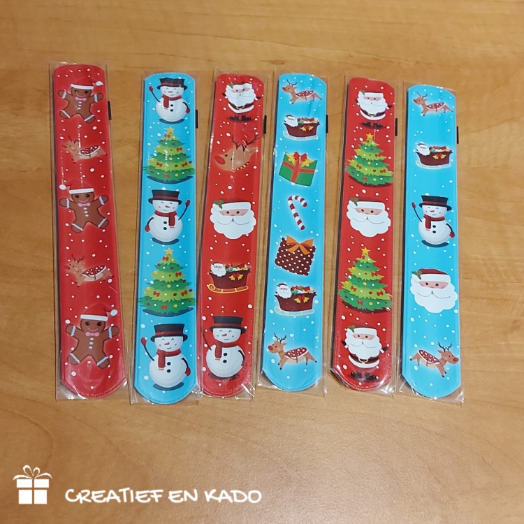 klaparmband kerst, kerst traktatie