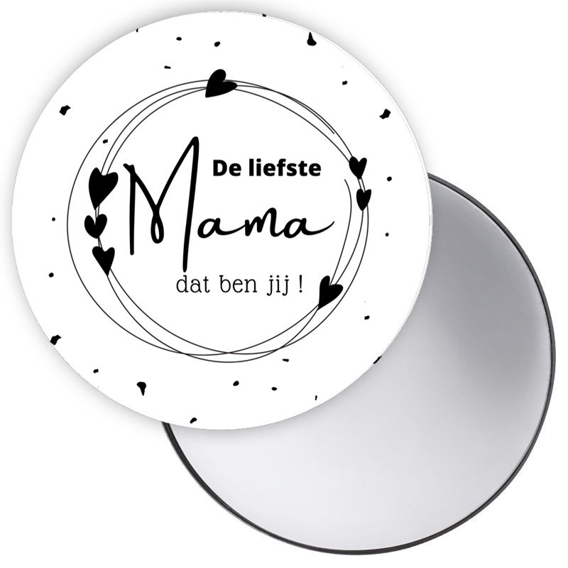 spiegeltje de liefste mama dat ben jij, cadeau mama, cadeau moederdag
