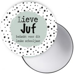 spiegeltje lieve juf, cadeau juf