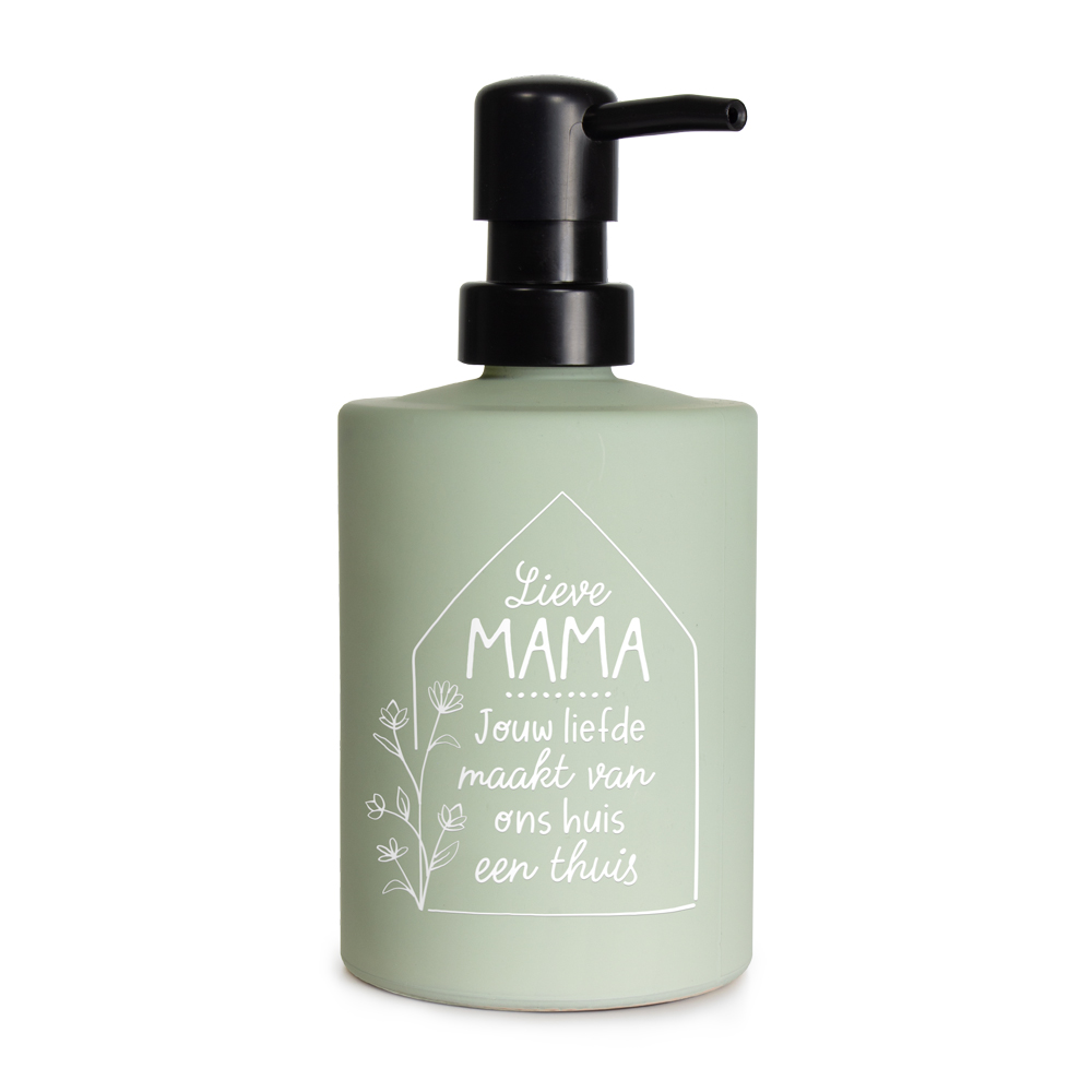 stijlvol zeeppompje mama, zeeppompje lieve mama