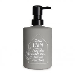 stijlvol zeeppompje papa, cadeau papa