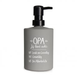 stijlvol zeeppompje opa