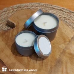 geurkaars in blik, foto geurkaars, geurkaars met foto, foto kado