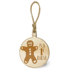 houten kerstbal mijn 1e kerst,baby's eerste kerst, kerstbaby, kerst deco, kerstkindje