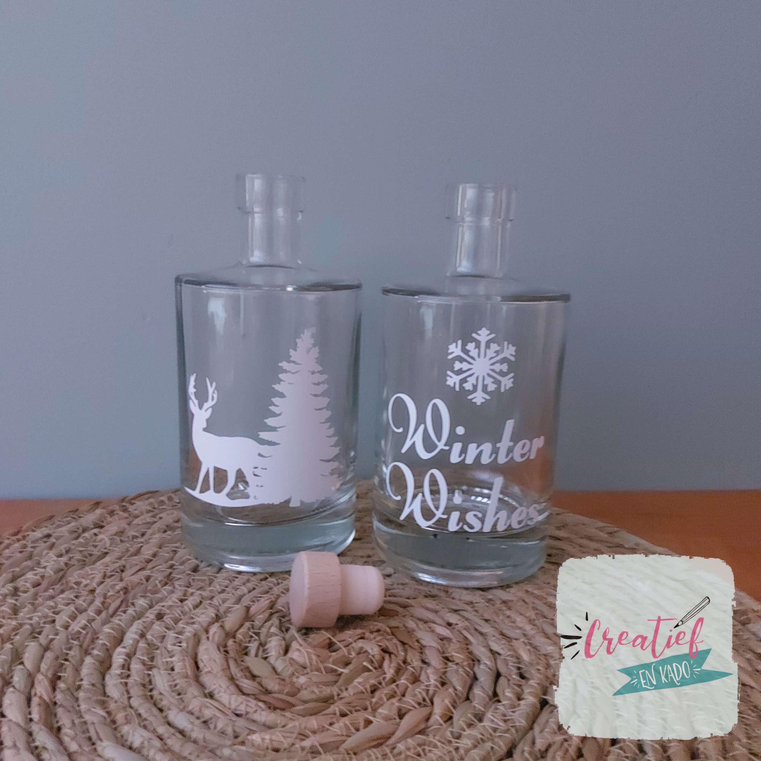 karaf kerst, karaf winter wishes, hert met kerstboom