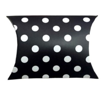 gondeldoosje dots zwartwit