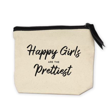 toillettas happy girls, beauty collection, kado voor haar, kado vriendinnen, geschenkset