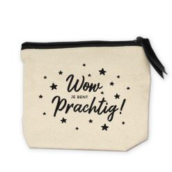 toilettas wow, wow je bent prachtig, beauty collection, kado voor haar, geschenkset