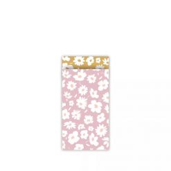 kadozakje millefleurs roze, cadeau zakje, inpakken