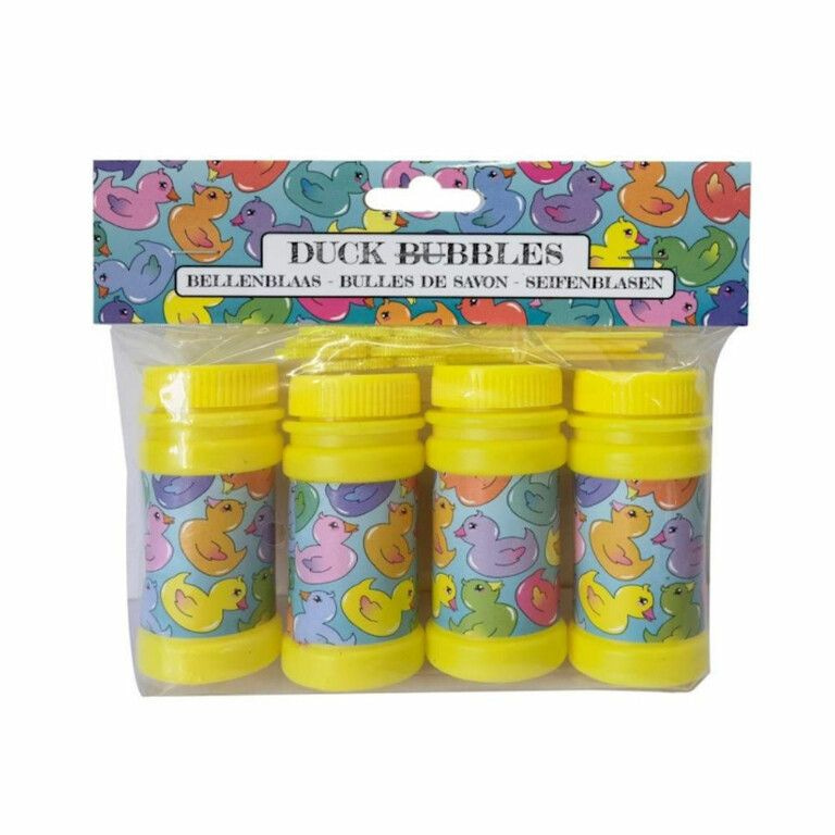 bellenblaas eendjes, trakteren afscheid, traktatie jongens, traktatie meisjes, bellenblaas traktatie, uitdeelkadootje