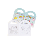 eenhoorn kleurboekje met stickers, unicorn traktatie, trakteren, uitdeelkadootjes, meisjes traktatie