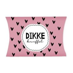gondeldoosje dikke knuffel, kadodoosje, pillowbox, inpakken