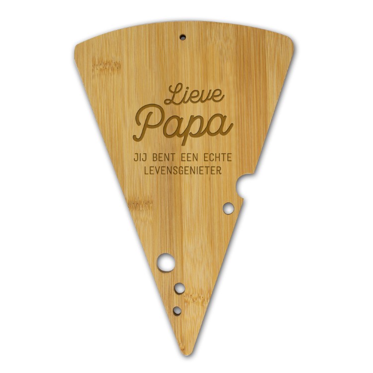 kaasplank papa, lieve papa, kado papa, kado vaderdag, cheese lover