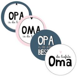kadostickers opa/oma, kadosticker opa, kadosticker oma, opa & oma, inpakken,