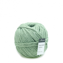 katoenkoord macramé mint, touw, inpakken